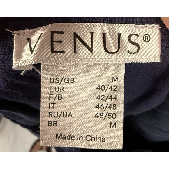 VENUS Navy and Gray One-Shoulder Mini Dress - Picture 9 of 9